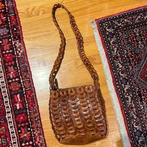 Leather Crossbody Bag, handmade in Greece